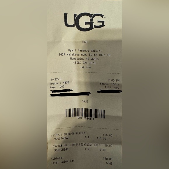 Ugg sandals platform sandals - Picture 8 of 8